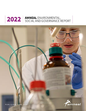 Amneal Inaugural Corporate Responsibility Report. We make healthy possible 2022